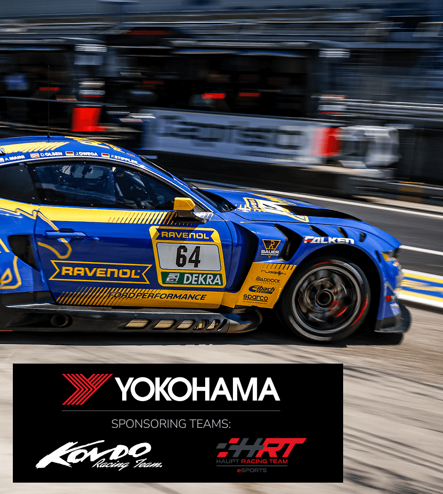 Yokohama sponsert die Rennteams von Kondo und HRT
