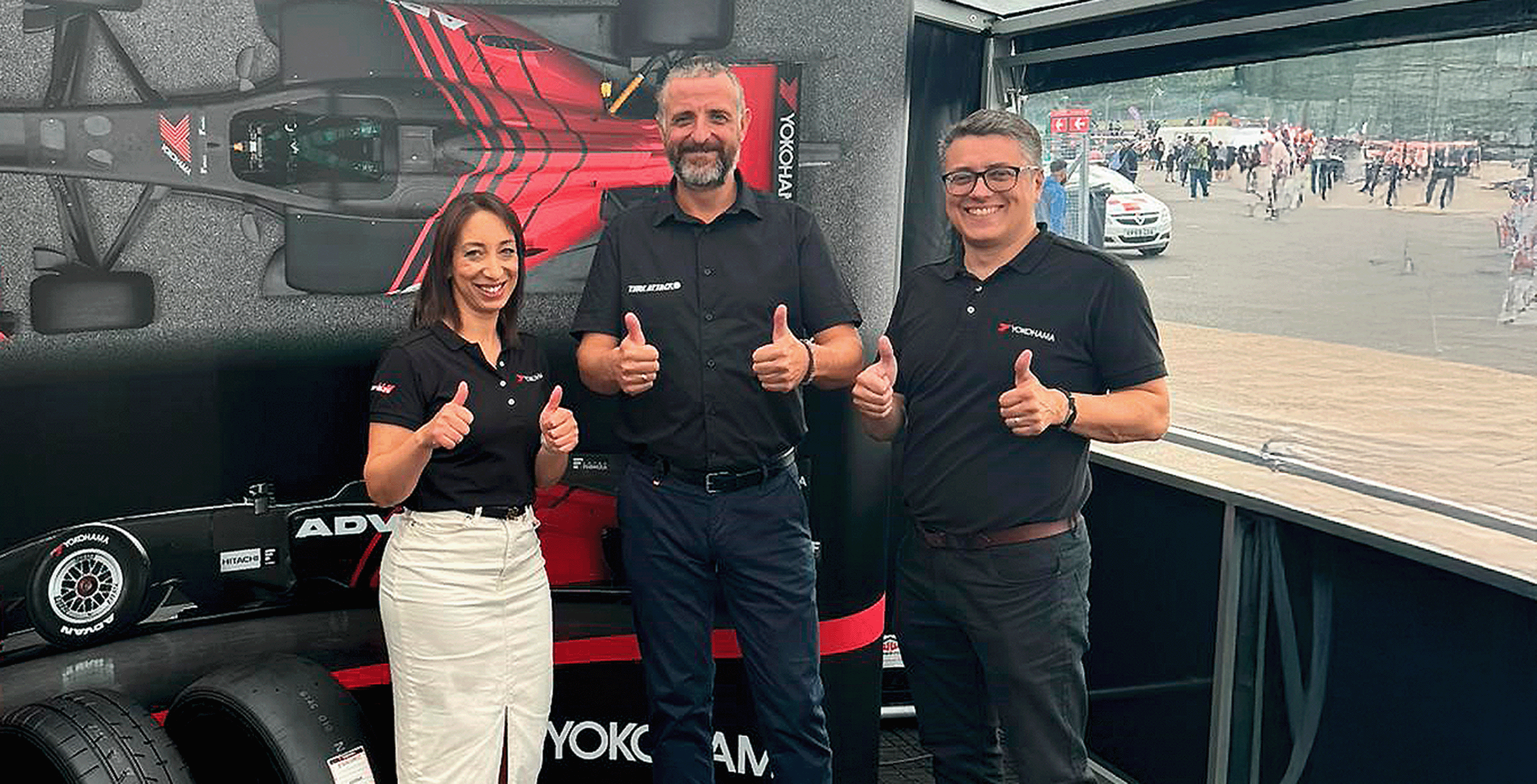 YOKOHAMA firma un acuerdo de tres años de neumáticos y patrocinio con Time Attack